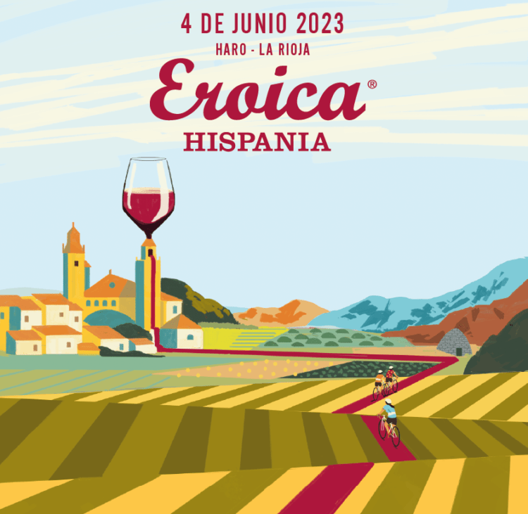 Provincia di Siena: Più di 500 ciclisti domenica 04/06 ad Haro per Eroica&nbsp;Hispania