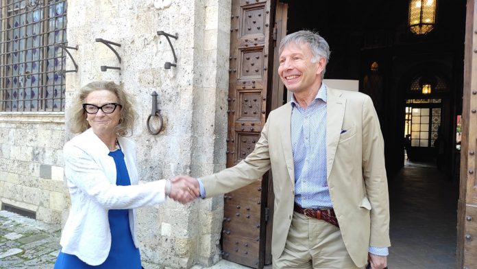 Siena, Fabio incontra De Mossi: “Non ci siamo visti prima perchè ero in Corte&nbsp;d’Appello”