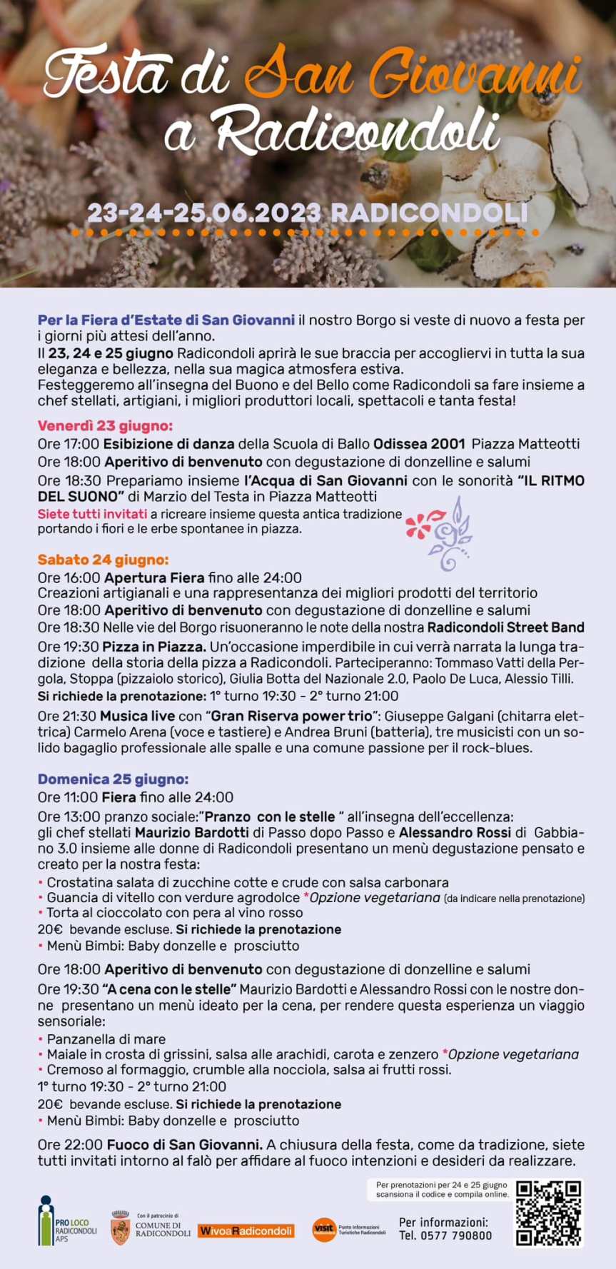 Provincia di Siena: A Radicondoli inizia il count down per la Fiera&nbsp;d’Estate