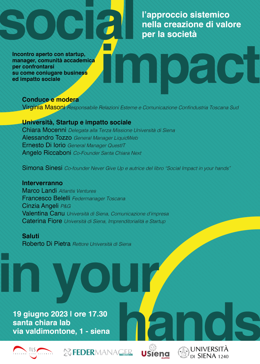 Siena, Come coniugare business e sostenibilità: Convegno al Santa Chiara&nbsp;Lab