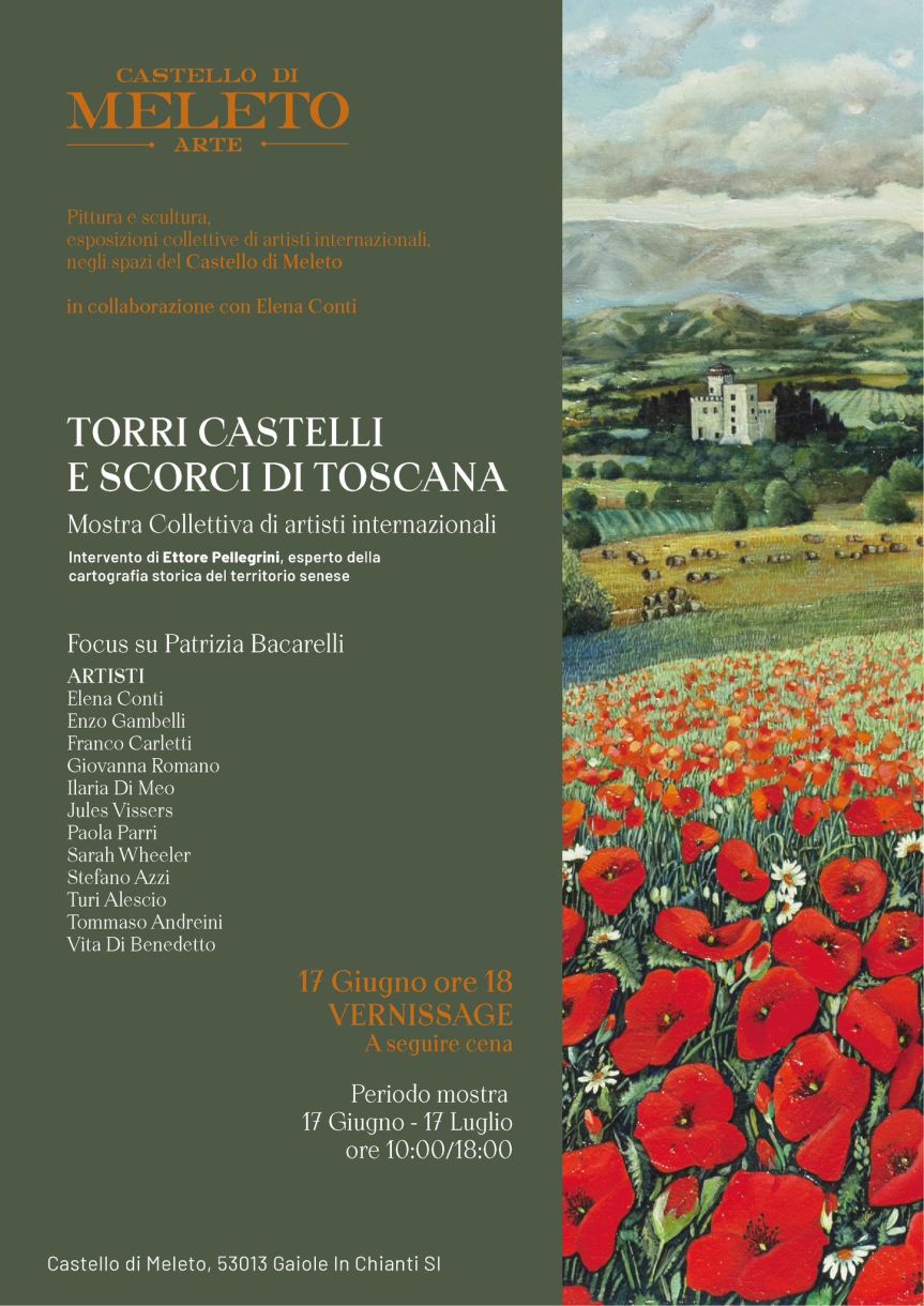 Provincia di Siena: Meleto Arte è “Torri, castelli e scorci di&nbsp;Toscana”