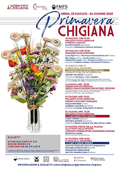 Siena, Primavera Chigiana 2023: Doppio appuntamento con Giulia Rimonda e Chris&nbsp;Turner