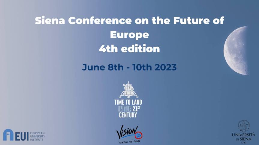 Siena:Al via la quarta conferenza sul futuro&nbsp;dell’Europa