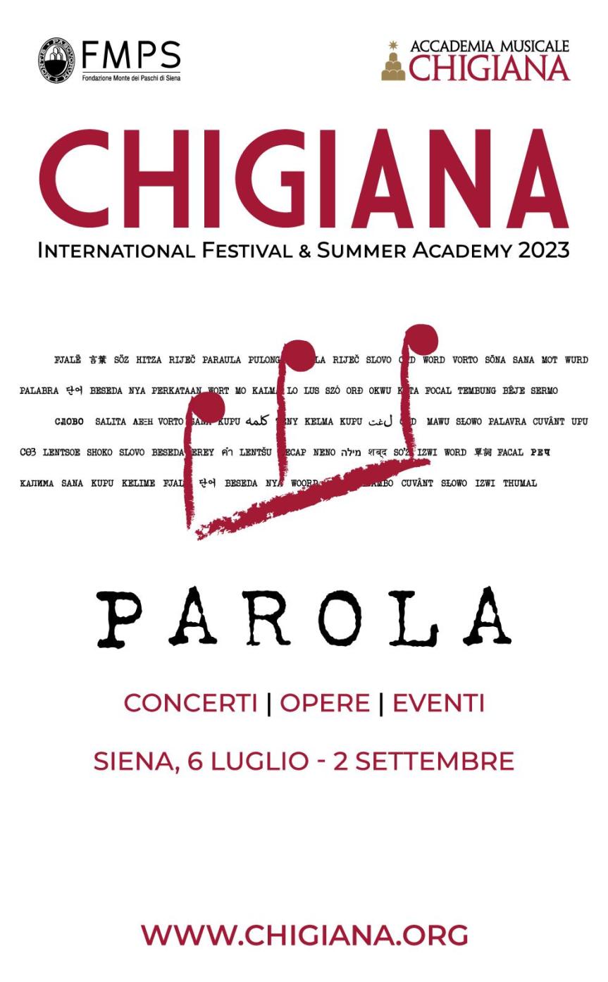 Siena: L’oboe di Christian Schmitt e il pianoforte di Alessandra Gentile al Chigiana International Festival