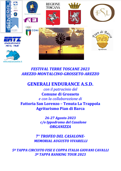 TOscana, Endurance: all’ex Ippodromo del Casalone la terza tappa del Festival Terre&nbsp;Toscane