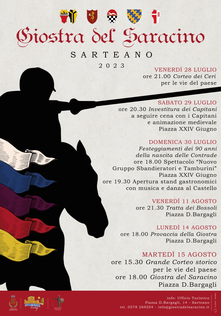 Provincia di Siena: Grande vittoria di San Martino alla Giostra del Saracino di Sarteano