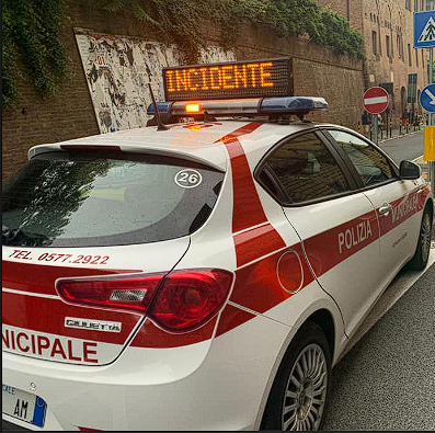 Siena: Incidente nei pressi di Porta Camollia sta generando lunghe code