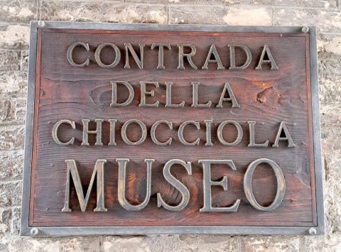 Siena, Contrada della Chiocciola: 28/04 Apertura Compesso Museale
