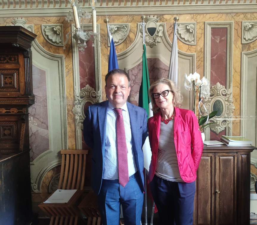 Siena: Primo giorno di lavoro per il nuovo Segretario Generale Giulio&nbsp;Nardi