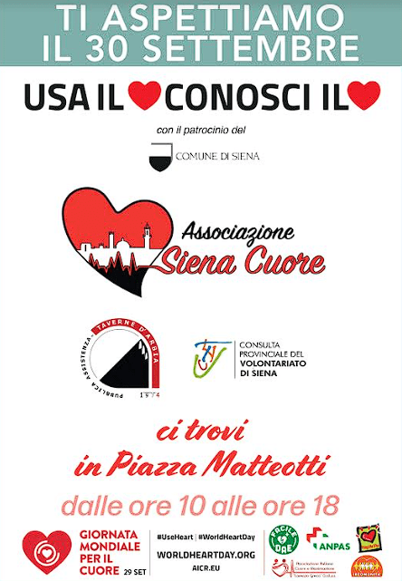 Siena: 30/09 Usa il Cuore, Conosci il&nbsp;Cuore