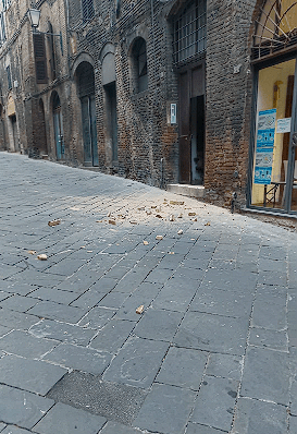 Siena: Cadono mattoni da un palazzo, chiusa via Tommaso&nbsp;Pendola