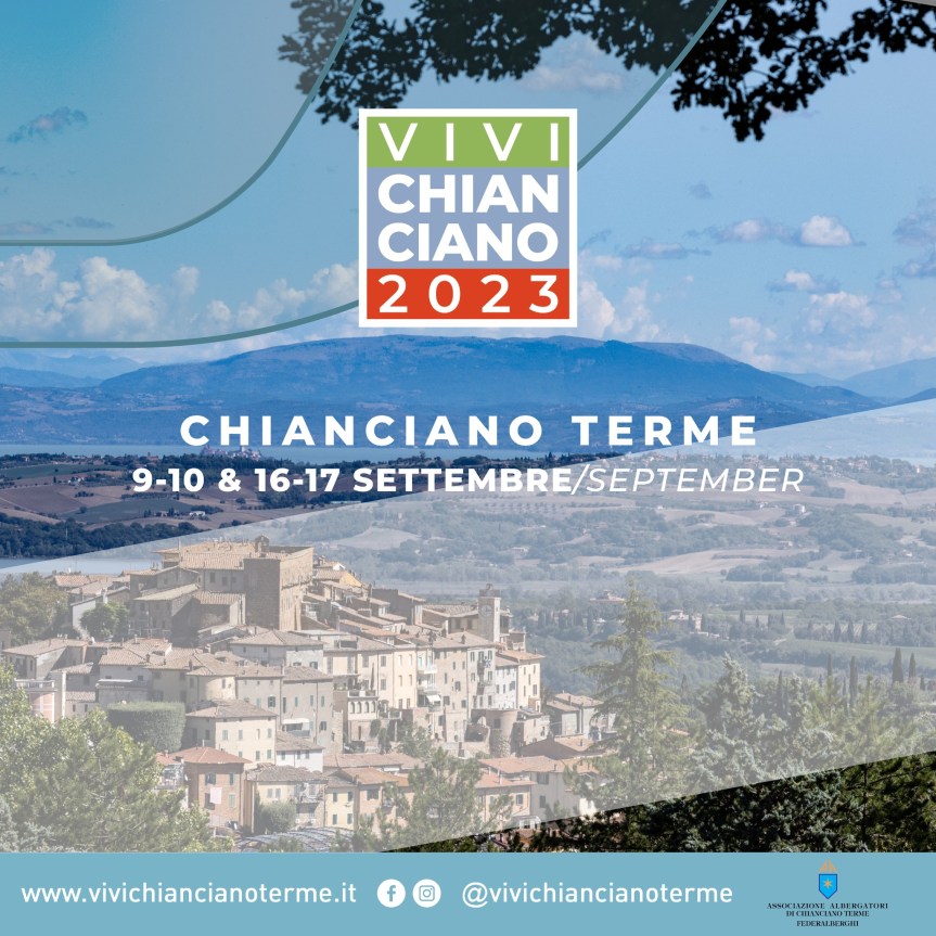 Provincia di Siena: Seconda edizione in due week end per “ViviChianciano”