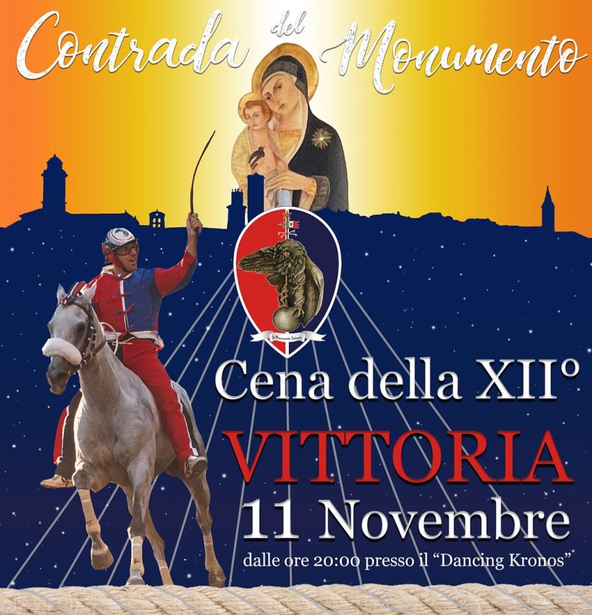 Palio di Castel del Piano, Contrada monumento: 11/11 Cena della Vittoria