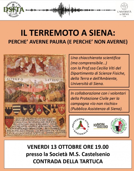 Siena, Contrada della Tartuca: 13/10 Il terremoto a Siena: perché averne paura (e perché non&nbsp;averne)