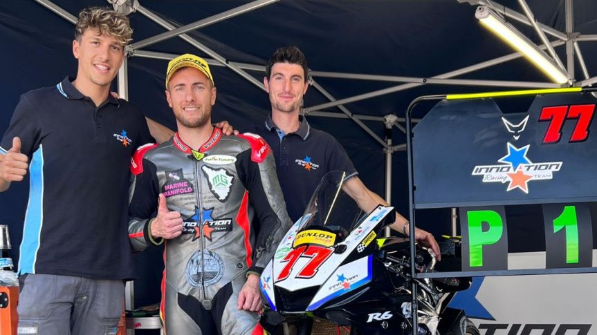Siena, Motociclismo: nell’ultima tappa del trofeo Dunlup Cup a Misano, Team Innovation vince Gara&nbsp;2