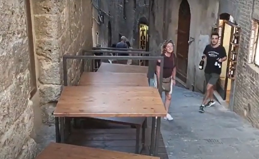 Siena: Riprende a vivere il vicolo del&nbsp;Bargello