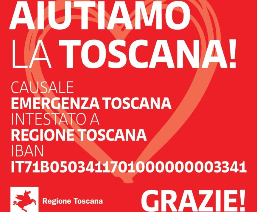 oscana: Maltempo, la Regione apre un conto corrente per la&nbsp;ricostruzione