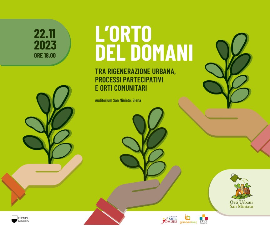Siena: “L’orto del domani”, incontro pubblico a San&nbsp;Miniato