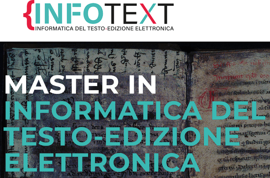 Siena: Master “Informatica del testo e edizione elettronica”&nbsp;all’Unisi