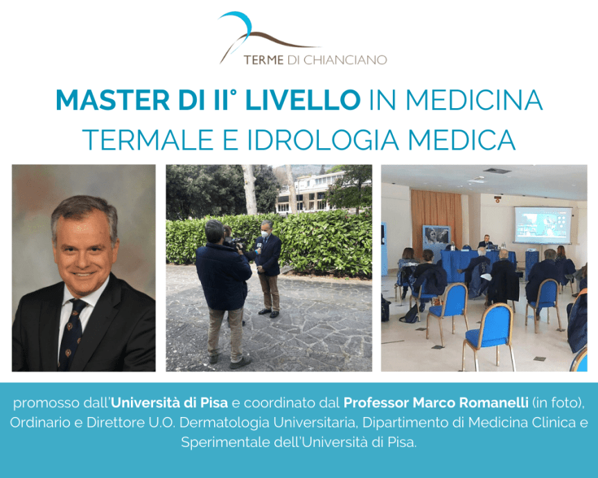 Provincia di Siena: A Chianciano il master in medicina termale e idrologia medica Il programma&nbsp;completo
