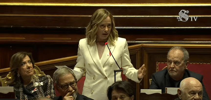 Italia: Il Presidente Meloni al Senato della Repubblica per il Question&nbsp;Time