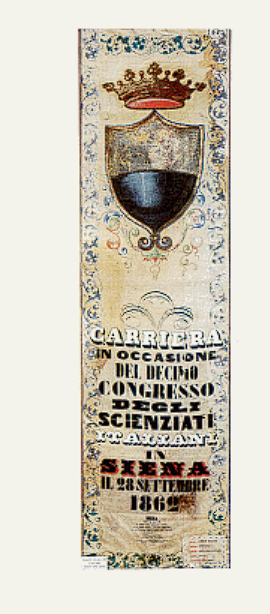 Palio di Siena: Il Palio in onore degli ’scienziati’ corso nel&nbsp;1862