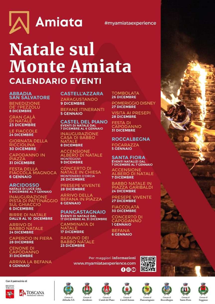 Provincia di Siena: Natale sull’Amiata, tutti gli&nbsp;eventi