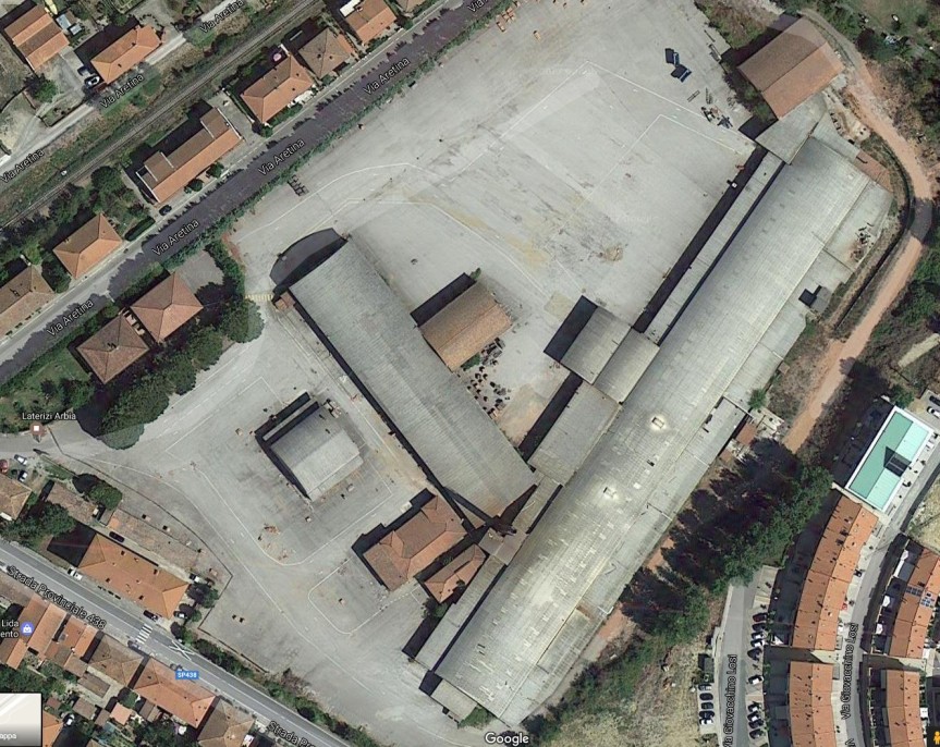 Provincia di Siena: L’ex fornace di Arbia torna all’asta