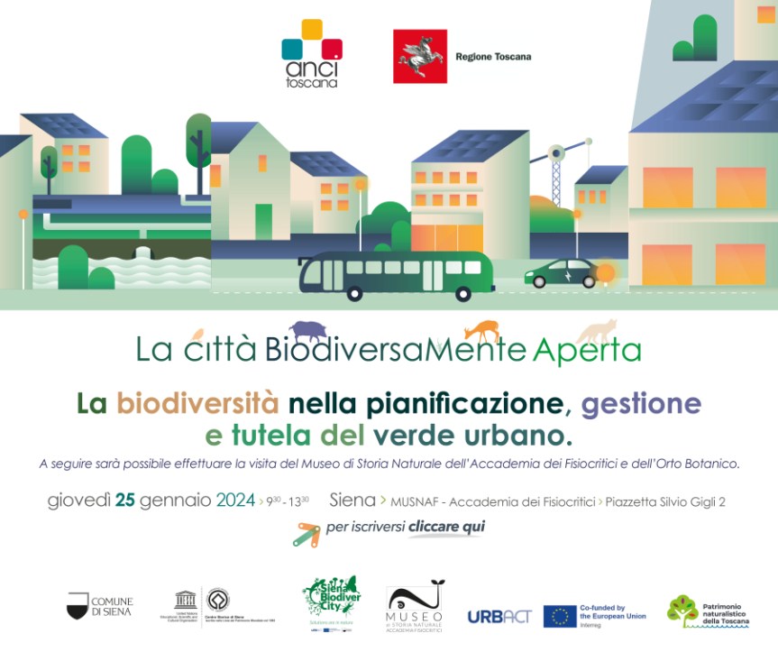 Siena: “Biodiversità, una sfida da vincere per i comuni”. All’Accademia dei Fisiocritici confronto tra amministratori e&nbsp;studiosi