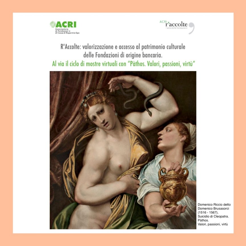 Siena: Acri, al via la mostra virtuale “Pàthos. Valori, passioni, virtù”. FMps partecipa con la meravigliosa Cleopatra di Marco&nbsp;Pino