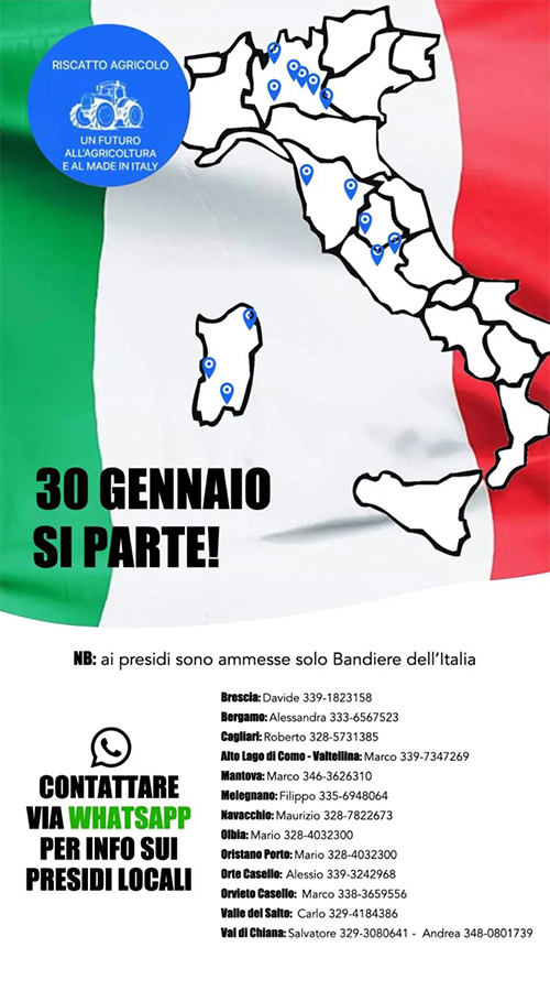 Provincia d iSiena: Trattori, il giorno della protesta. Il ’cuore’ sarà la rotonda a Bisciano. Attesi anche da fuori&nbsp;Regione