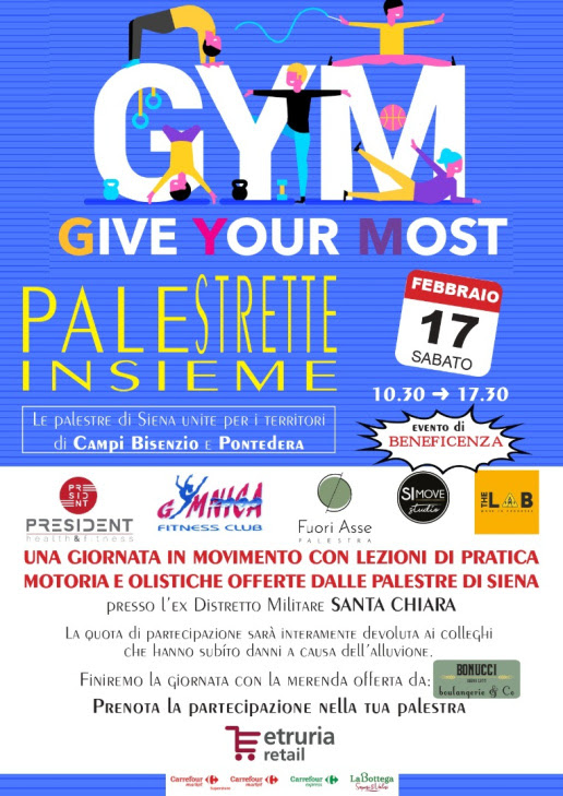 Siena, Contrada della Chiocciola: 17/02 Palestrette&nbsp;insieme