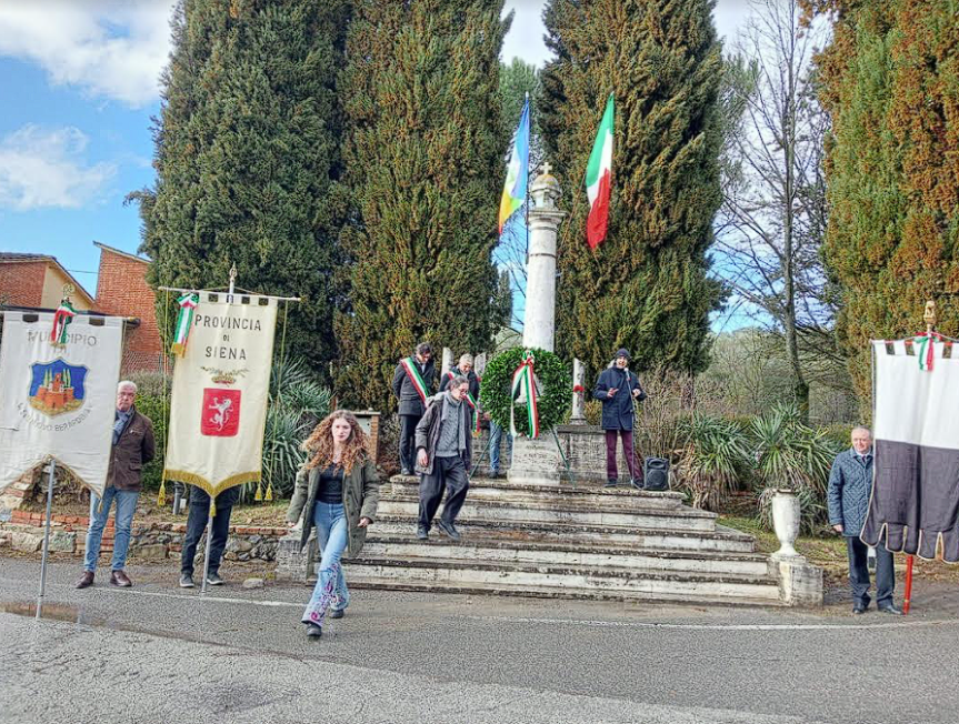 Siena: Anniversario Scalvaia, a Monteaperti presente anche il&nbsp;Comune