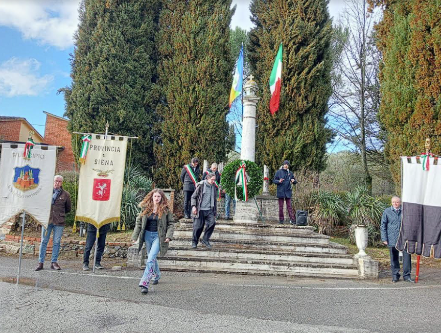 Siena: Anniversario Scalvaia, a Monteaperti presente anche il Comune
