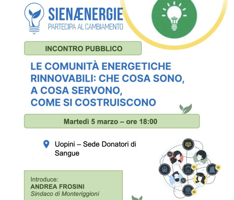 Provincia di Siena: Monteriggioni, importante appuntamento per la tematica energetica con&nbsp;Sienaenergie