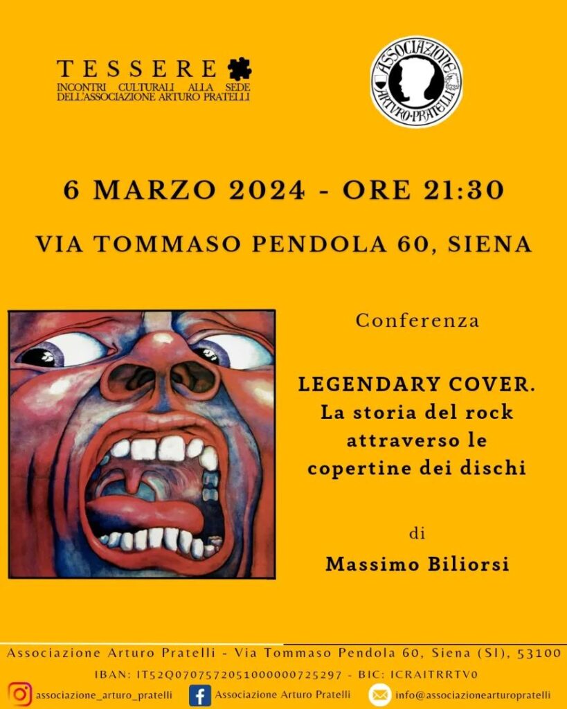 Siena: La storia del rock raccontata attraverso le copertine degli album