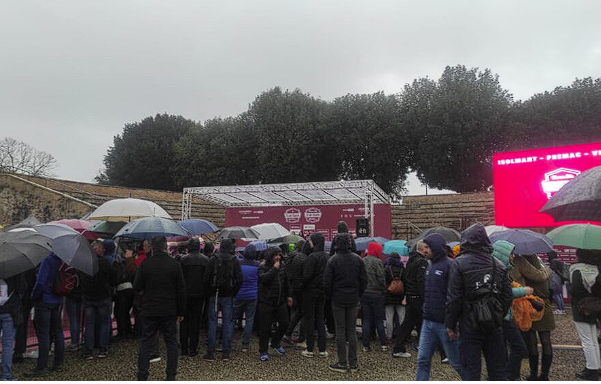 Siena: Grande festa in Fortezza per la presentazione di Strade Bianche 2024