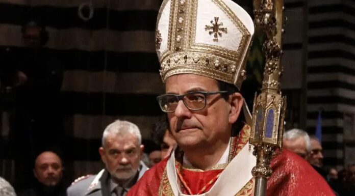 Siena, Nuovo anno, gli auguri del cardinale Lojudice ai fedeli: “Siate portatori di pace e&nbsp;speranza”