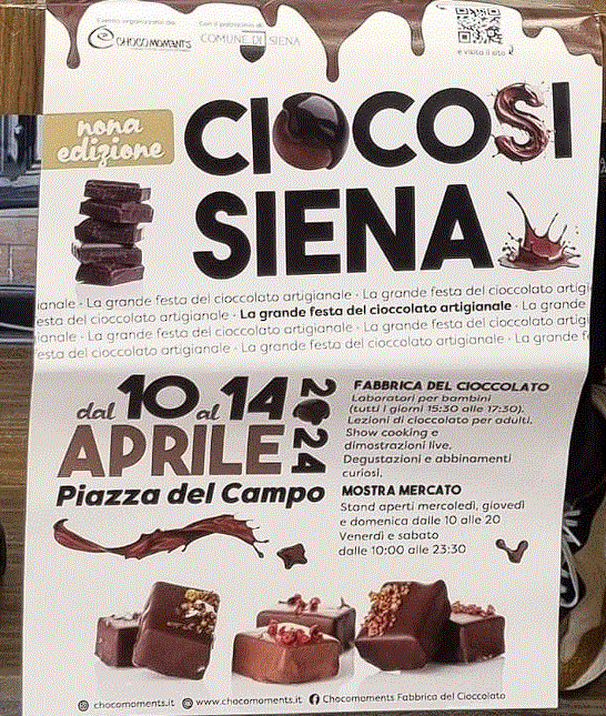 Siena: La città si trasforma nella città del cioccolato&nbsp;artigianale