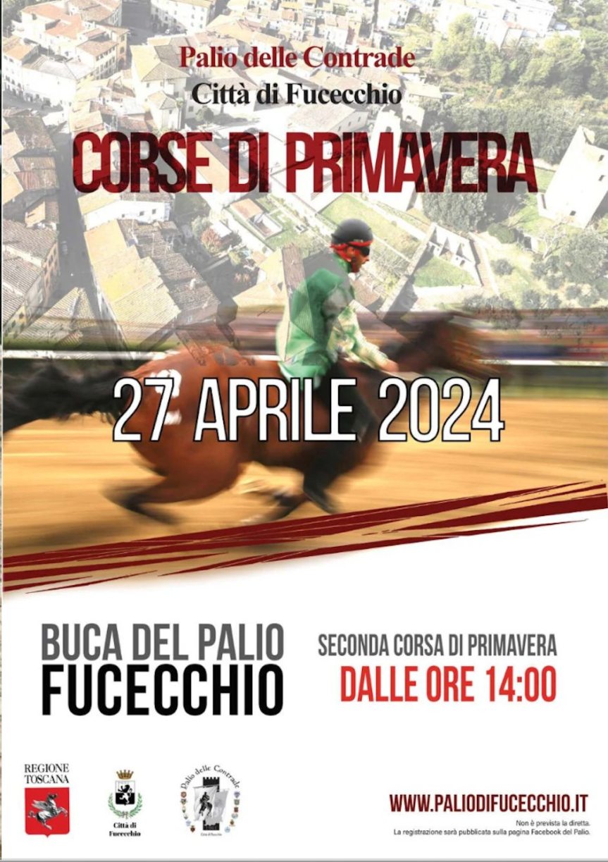 Palio di Fucecchio: Seconda riunione di primavera sabato&nbsp;27/04