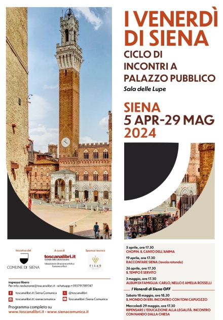 Siena: Ultimo appuntamento con I Venerdì di Siena