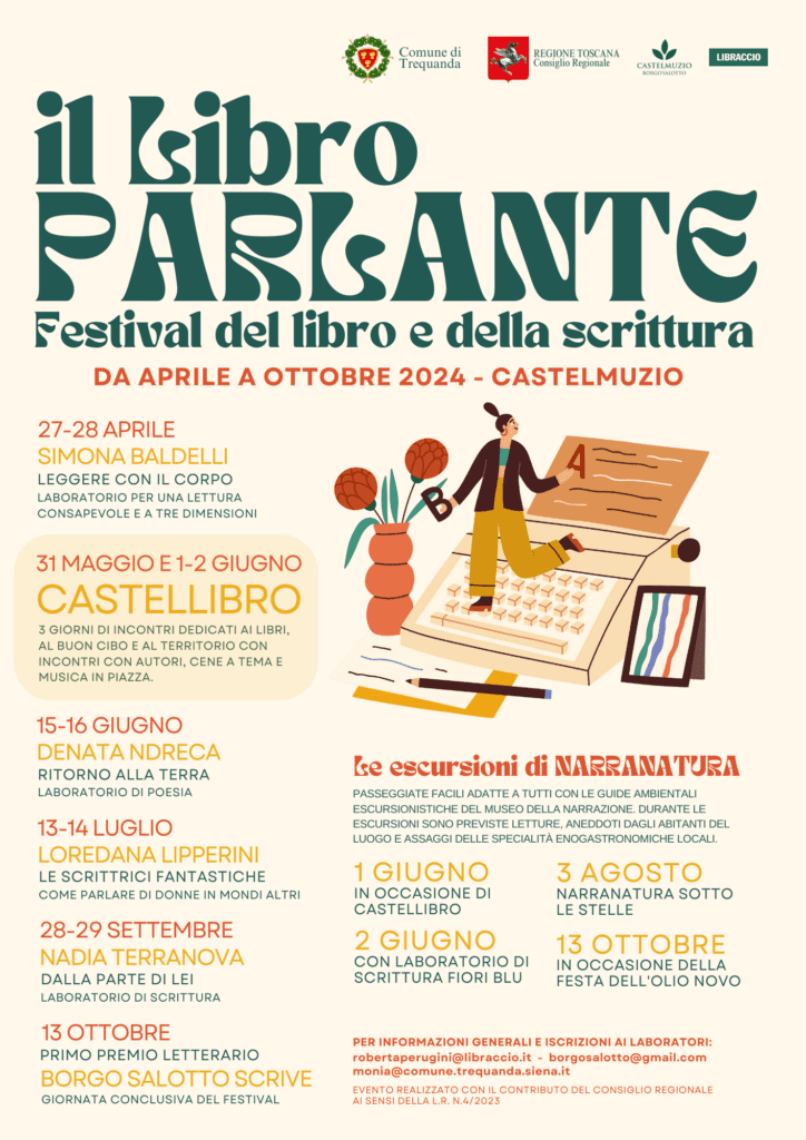 Provincia di Siena, “Il Libro Parlante”: arriva il primo laboratorio di scrittura a&nbsp;Castelmuzio