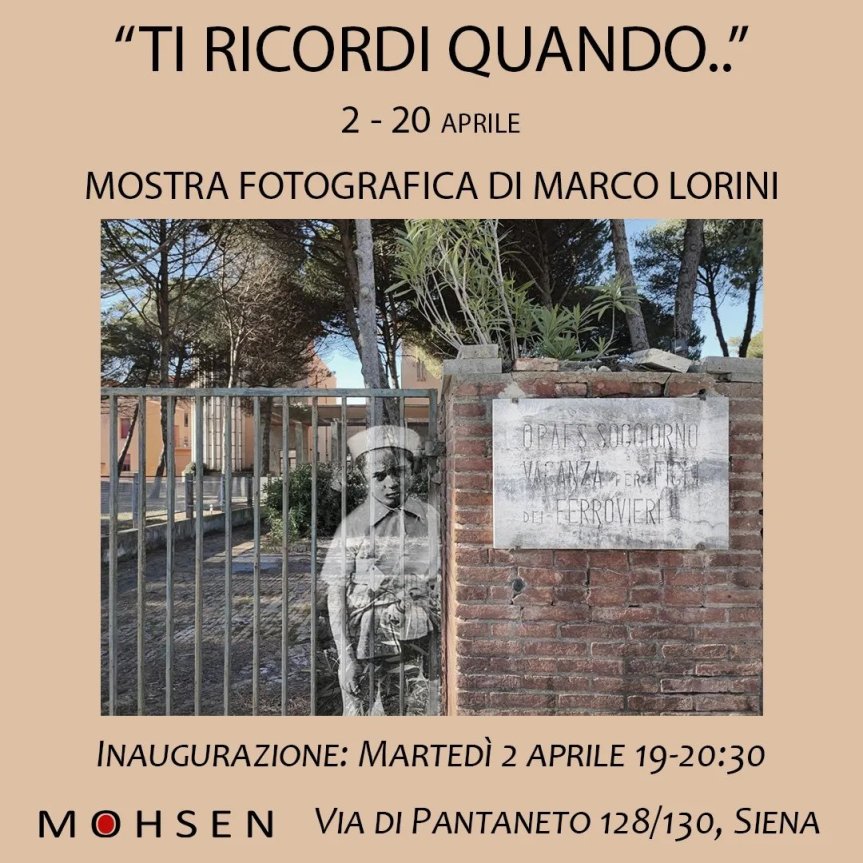 Siena: “Ti ricordi quando…”, mostra del fotografo Marco&nbsp;Lorini