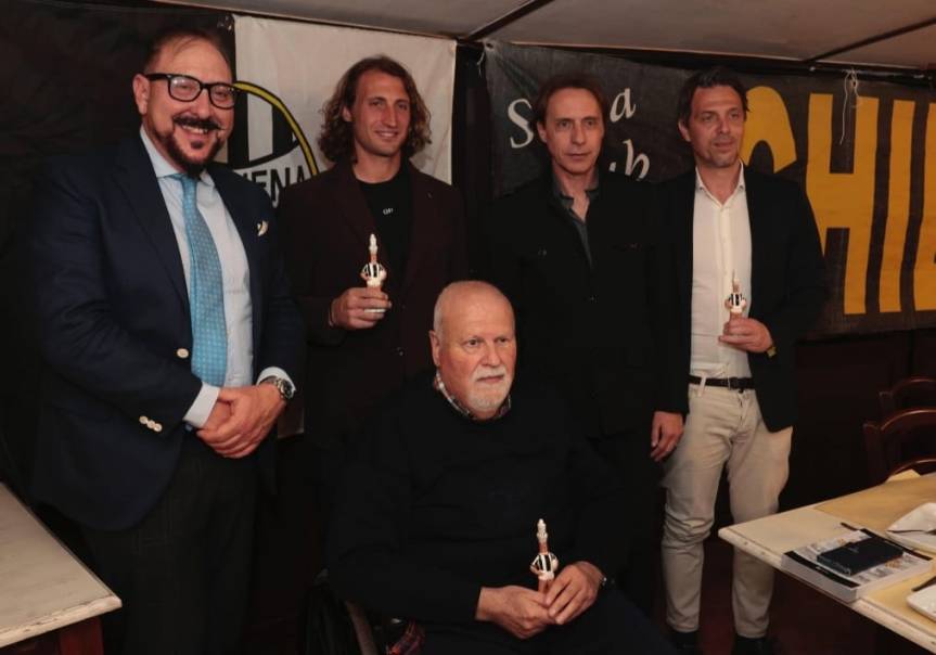 Siena, PREMIO DEL LUCA: ENRICO CHIESA PREMIA LOLLO, GUERRI E&nbsp;CANNONI