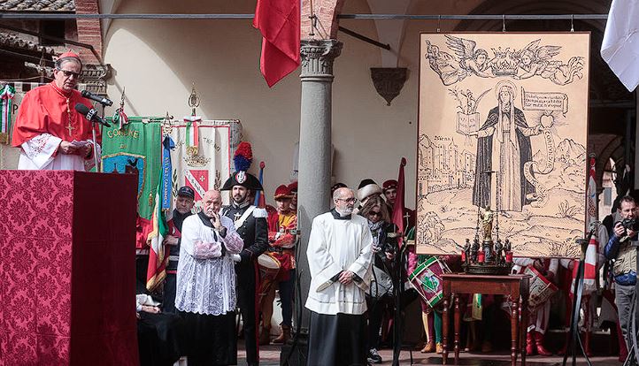 Siena: Feste Cateriniane, le foto delle&nbsp;celebrazioni