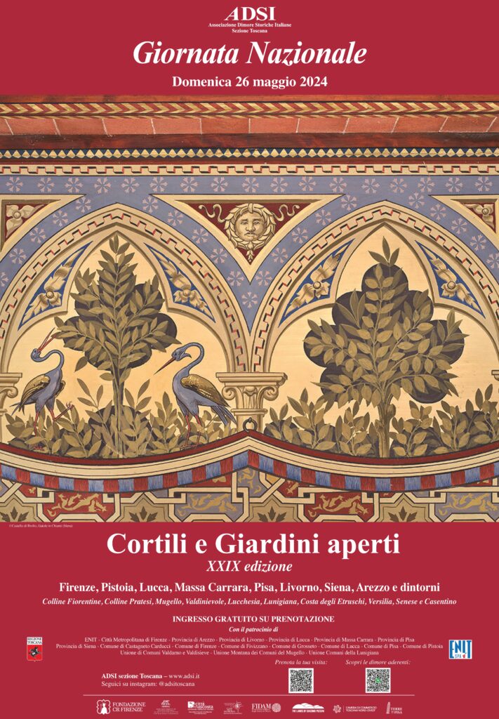 Siena: Giornata ADSI, 14 dimore storiche senesi aprono gratuitamente il 26&nbsp;maggio