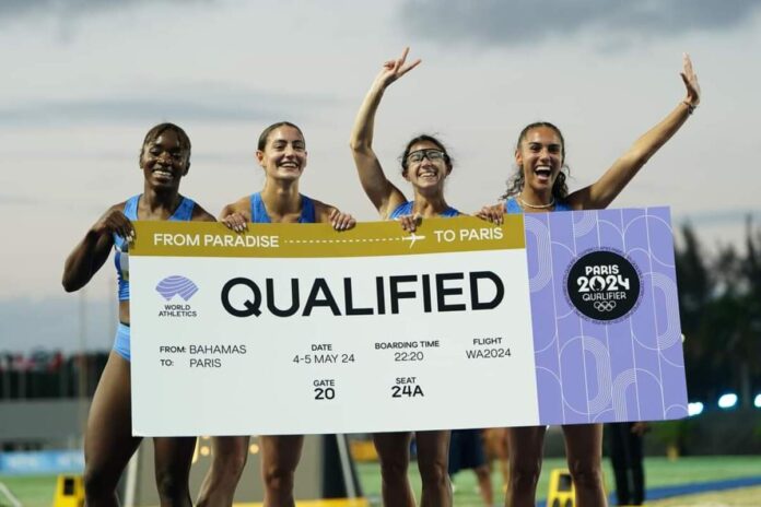 Provincia di Siena: Irene Siragusa e le compagne della 4×100 strappano il biglietto per le Olimpiadi di Parigi&nbsp;2024