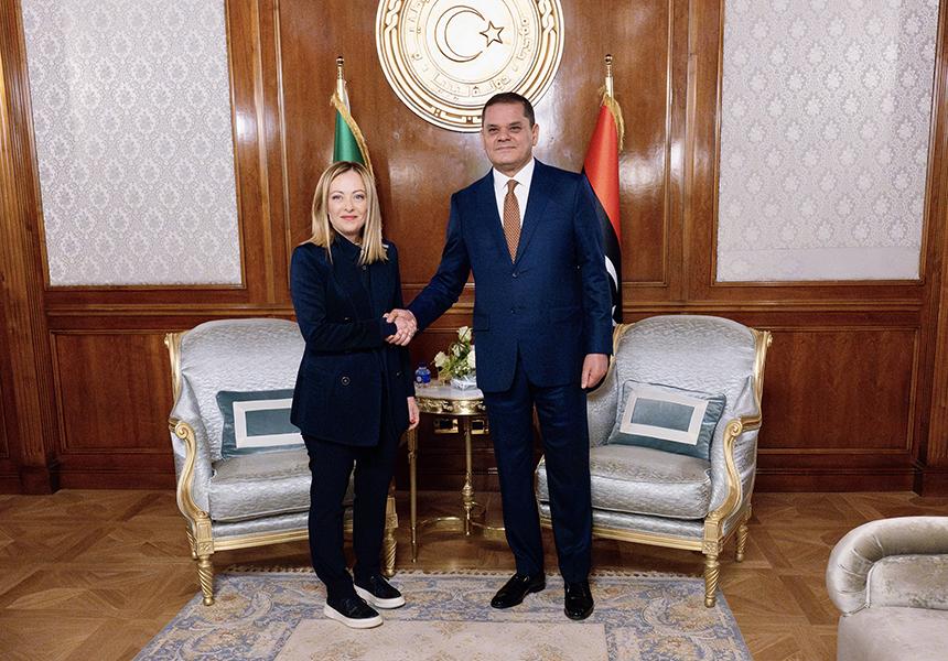 Italia: Visita in Libia del Presidente&nbsp;Meloni