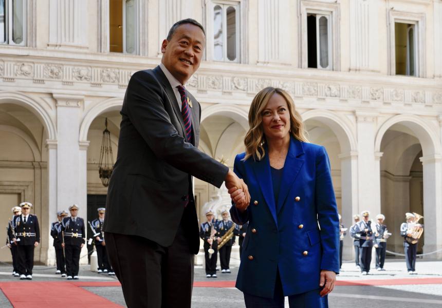 Italia: Incontro con il Primo Ministro della&nbsp;Thailandia