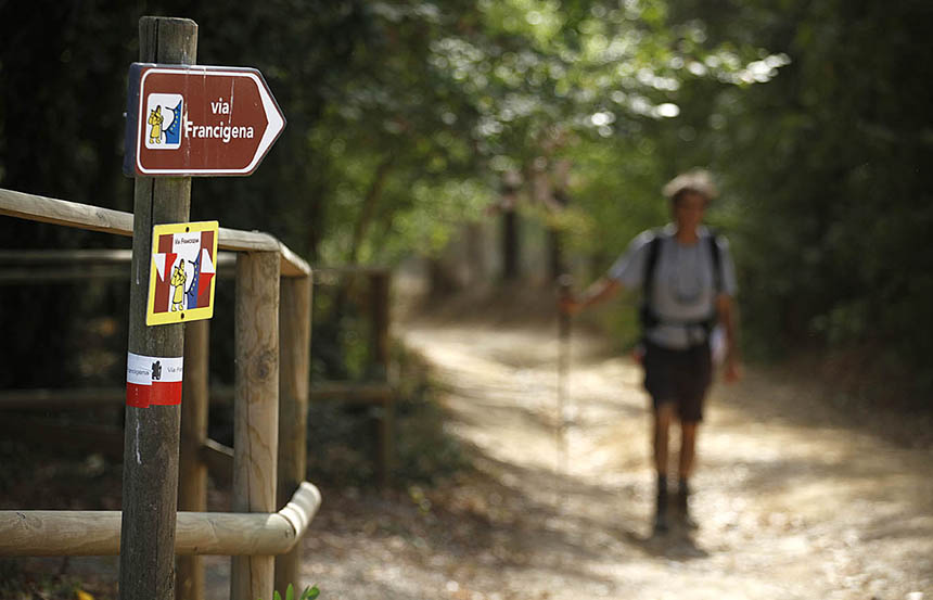 Provincia di Siena: Segnaletica turistica Via Francigena, Comune di Colle vince il&nbsp;bando